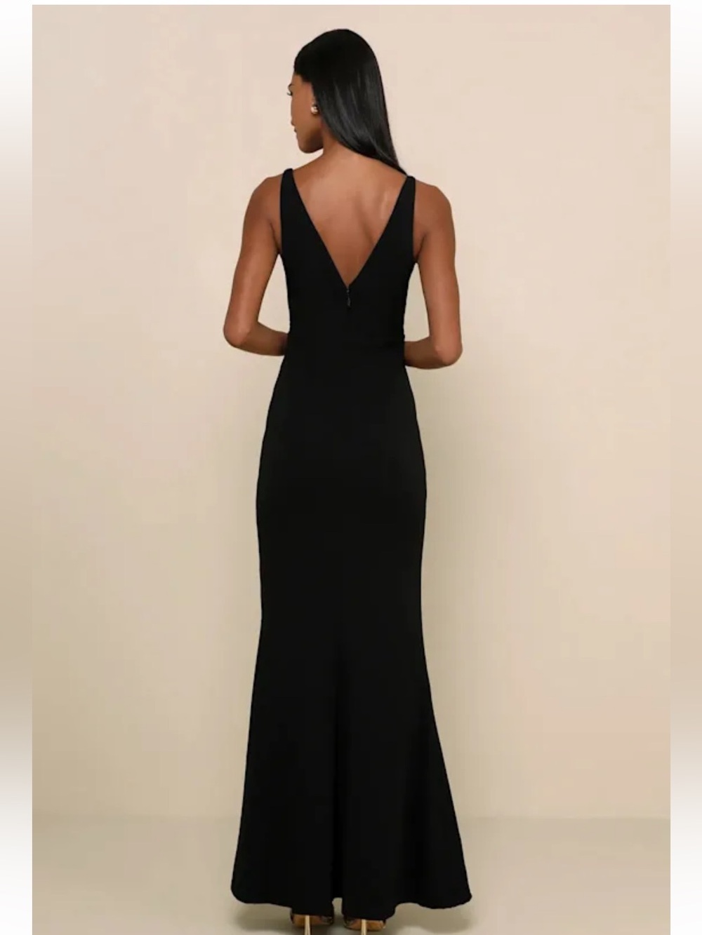 NWT Lulus Melora Black Sleeveless Maxi Dress - Picture 2 of 11